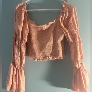 Francesca pink long sleeve size small